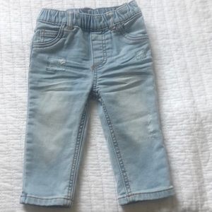 Trendy baby jeans